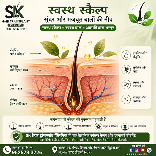 Looking for effective hair treatments? SK Hair Transplant Clinic in Sector 44, Noida NCR, offers… post image