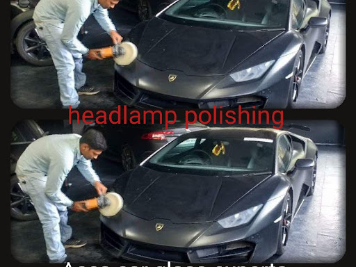 Ascs car glass experts present car glass and headlamp polishing no need to change your cars old a…