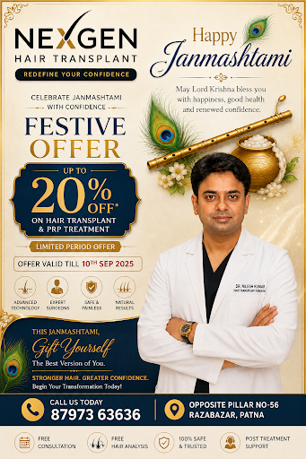 20% off on hair transplant & prp post image
