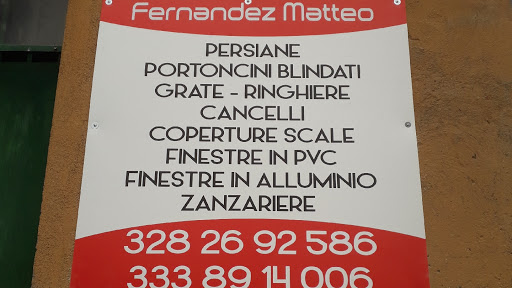 L'officina del fabbro di Fernandez Matteo Logo