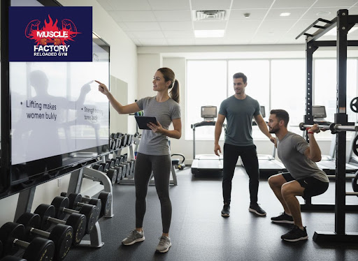 Confused by what you hear about workouts, weight loss or strength training? At Muscle Factory Rel… post image