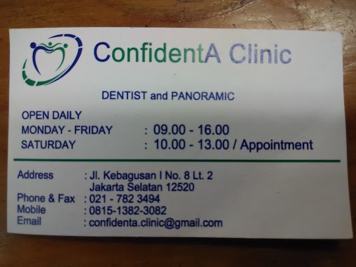 ConfidentA Clinic, Author: Vira Luthfia Annisa