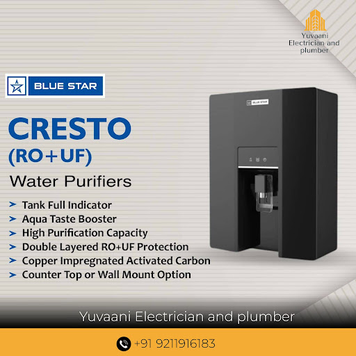 Stay hydrated with the Blue Star Cresto RO+UF Water Purifier! post image