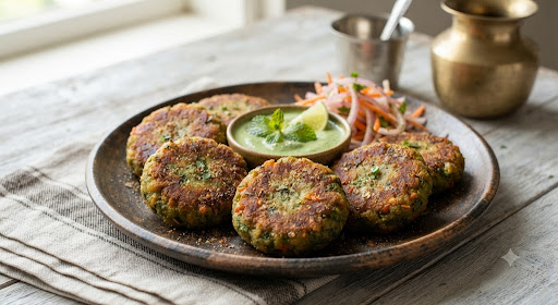 🌿💚 HARA BHARA TIKKI 💚🌿

Crispy outside, soft & flavourfu