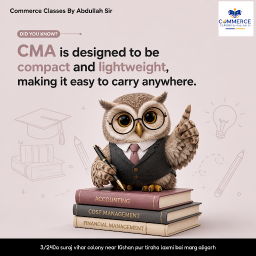 Join Commerce Classes By Abdullah Sir for expert CMA coaching, along with CA, CS, and Classes 11-…
