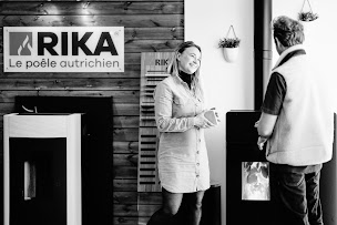 Photo n°8 de SARL PIGEASSOU ENERGIE / RIKA SHOP MEDOC ATLANTIQUE - Poêle à granulés Poêle à bois Vente Installation Ramonage - Brazero à Lacanau (Magasin de poêles à bois)