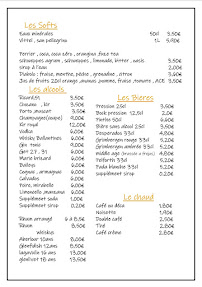 Menu Chez Nous Page 1
