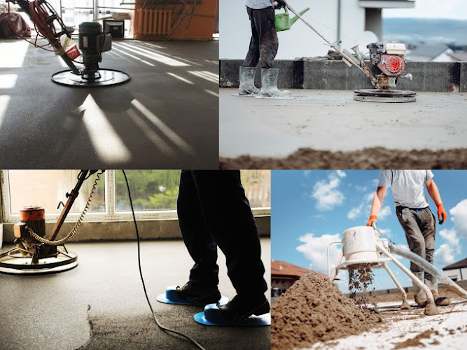 Wir verlegen Estrich