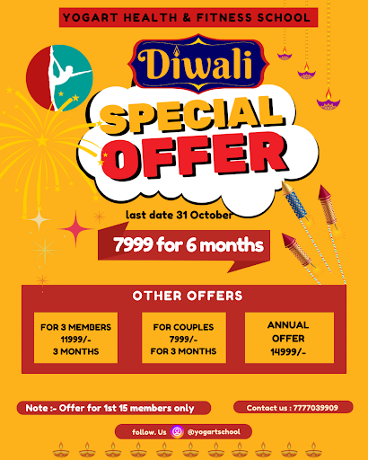 Diwali offer yoga classes in hisar post image