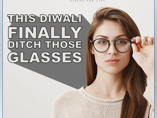 This Diwali finally ditch those Glasses. post image