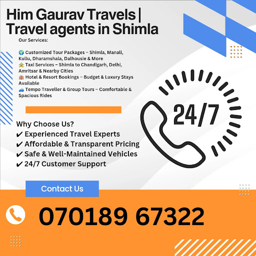 Him Gaurav Travel offers premium taxi service in Shimla, ensuring a comfortable and smooth journe… post image