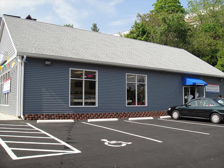Self-service laundry at A to Z Cleaning Laundromat, Waterbury, CT