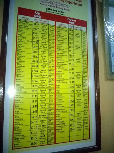 Photos of Railway Station Kalutara North