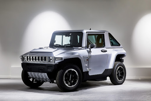 Minihummer i Danderyd