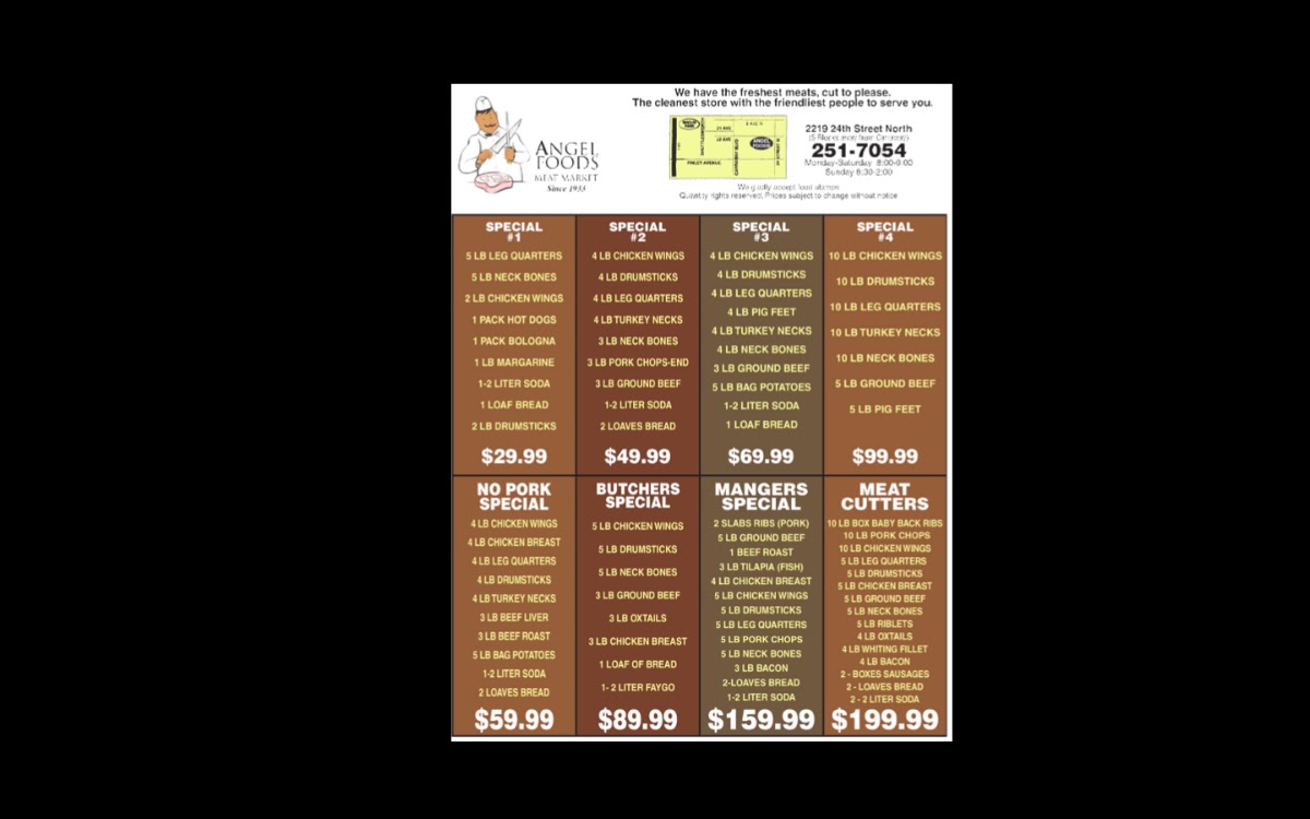 Angel Foods Meat Market