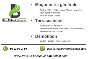 Photo n°8 de Sarl Bati-Select Travaux à Cenon (Entreprise de terrassement)