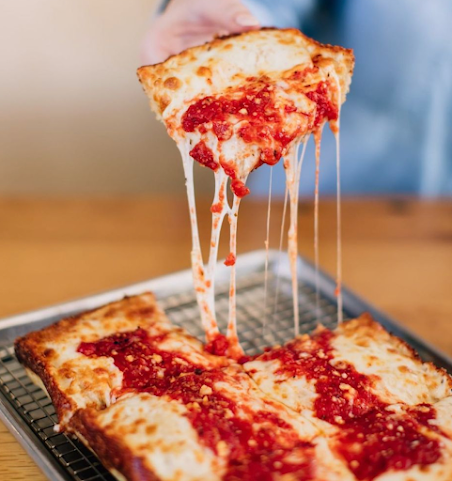 Emmy Squared Pizza by null