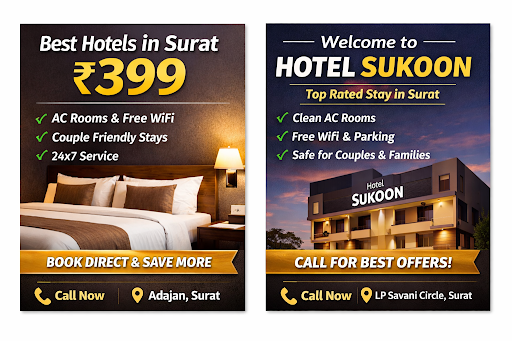 Welcome to Hotel Sukoon – Where Peace Meets Comfort! ✨ post image