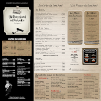 Menu Un Bouchon en Provence Page 4