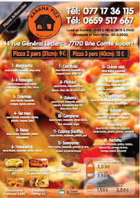 Menu Kabana pizz (Brie C-R) Page 4