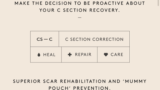 C-Section Correction - Visual