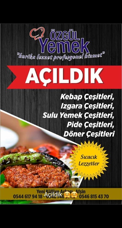 Afşin Özgül Yemek Ocakbaşı