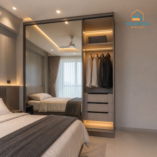 Smart wardrobe mirror placement can completely transform your bedroom interior design, making the… post image