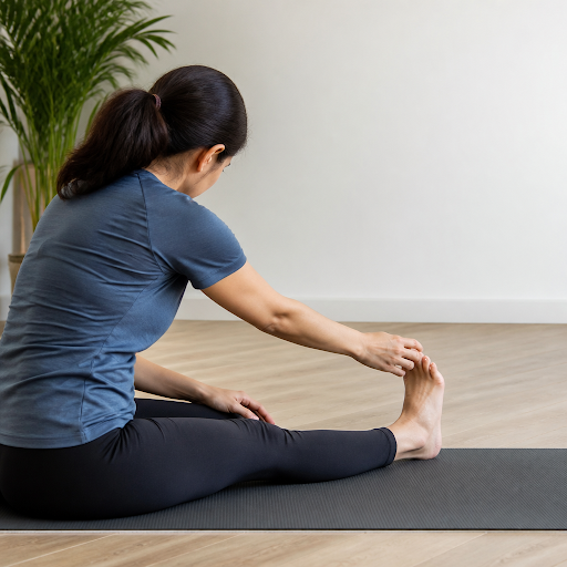 Struggling with heel pain or stiffness in your feet every morning? At Om Yoga Classes, Medical yo… post image