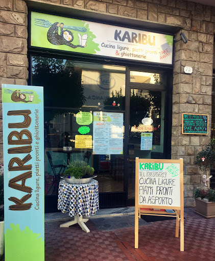 KARIBU Piatti da Asporto, Cucina Ligure Take Away, Vendita di prodotti alimentari