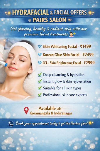 Get glowing, healthy & radiant skin with the best Hydrafacial & facial services in Indiranagar at… post image