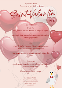 Menu Le Pass'Port Page 2