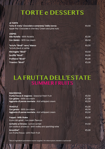 LE ROSE - COFFEE - FOOD - DRINKS Gallery - Italy