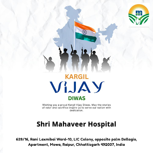 On Kargil Vijay Diwas, we honor bravery and resilience. Shri Mahaveer Hospital is committed to gu… post image