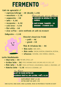 Menu Fermento café club Page 1