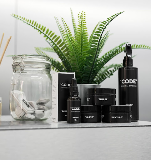 “CODE” Essential Barbering Uddingston - Visual