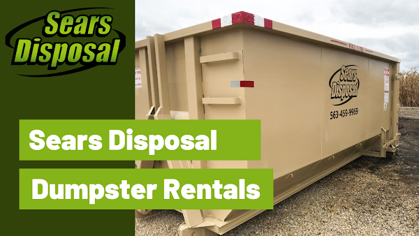 Sears Disposal dumpster rental Bettendorf IA