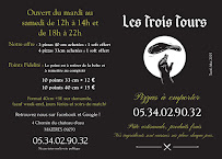Menu Les Trois Tours Page 2