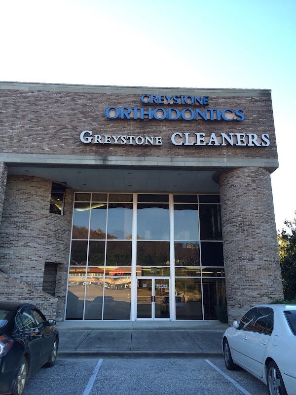 Greystone Cleaners facility with washing machines in Birmingham