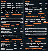 Menu Mer's pizza Page 2