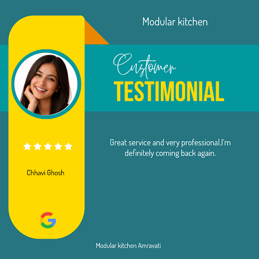 Chhavi Ghosh, a delighted customer from Amravati, praises our Modular Kitchen for its exceptional… post image