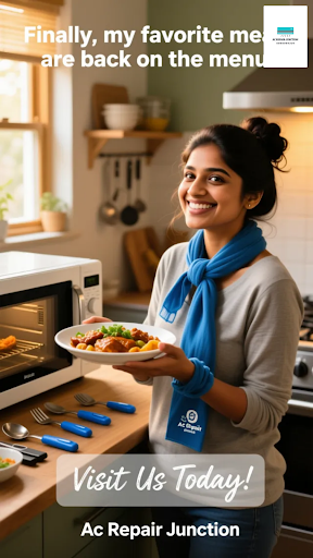 Get your microwave oven up and running again with Ac Repair Junction's expert Microwave Oven Not… post image