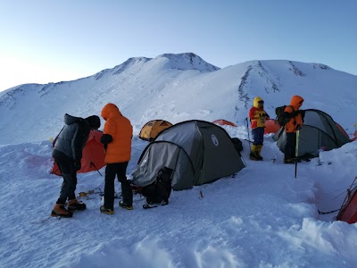 Photos of Camp 3 for Peak Lenin