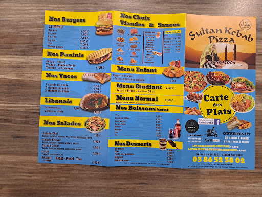 Photo 1 - SULTAN KEBAB AUXERRE GRILL ,PIZZA, SALADE