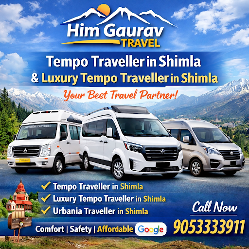 Tempo Traveller in Shimla | Luxury & Urbania Traveller – Him Gaurav Travel post image