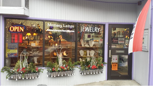 Memory Lamps of Beverly inside Nanci's International Jewelry