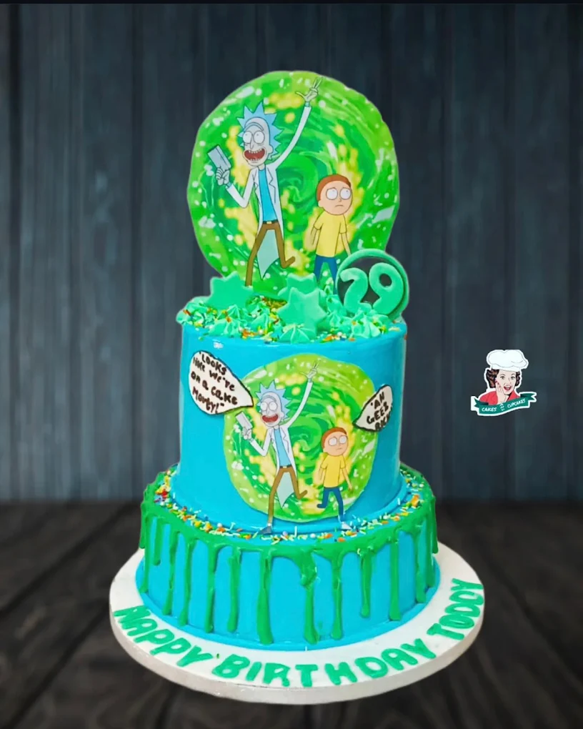 Fresh baked custom cake from Cakes and Cupcakes Hyd - Designer cake delivery in Hyderabad