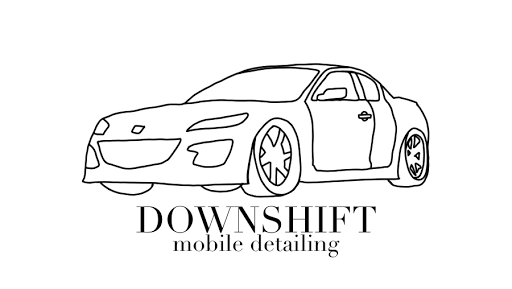 Downshift Mobile Detailing Logo