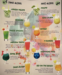 Menu Restaurant Saveurs du Sud Page 4