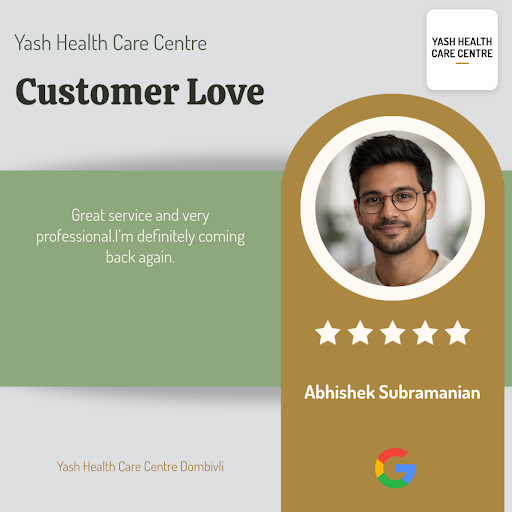 Abhishek Subramanian, a thrilled customer from Kalyan, shares his exceptional experience at Yash… post image