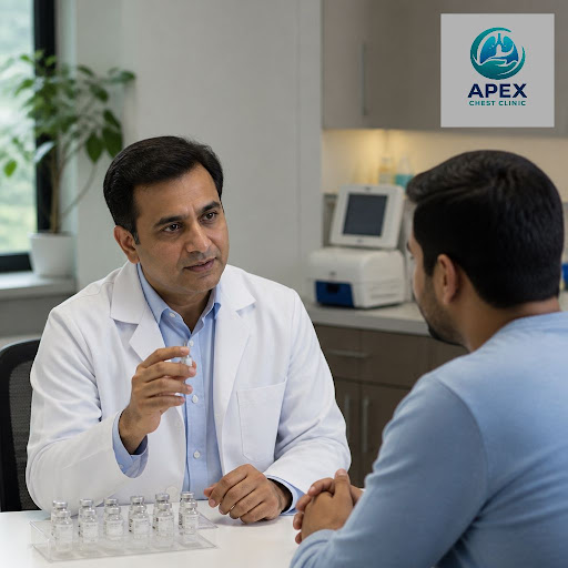 Are allergies disrupting your daily life? At Dr Gaurav's APEX CHEST CLINIC in Rukanpura, Patna, w… post image